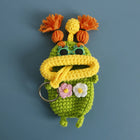 Llavero con Foto Personalizado a Crochet – Muñeco Hecho a Mano con Amor, Regalo Único y Premium