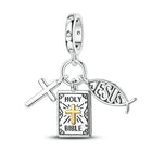 Llaveros Charms de Plata 925: Torre Eiffel, Coliseo, Arco del Triunfo - Luminosos y Elegantes