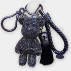 Bag Charm Exclusivo: Llavero Gloomy Bear con Pedrería DIY para Bolsos