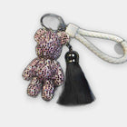 Bag Charm Exclusivo: Llavero Gloomy Bear con Pedrería DIY para Bolsos