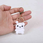 Llavero Personalizado Mini Animal Crochet - Oveja Vaca Muñeco Amigurumi Premium