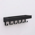 Llaveros Personalizados de Madera Rústica - Soporte de Pared con 6 Ganchos para Entrada, Organizador