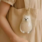 Llavero para Bolso con Cápsula de Mascota - Charm Adorable para Amantes de Perros y Gatos