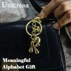 Llaveros Personalizados con Inicial y Corazón - Regalo Único para Mujer, Novia o Mamá