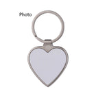 Llavero con Foto Personalizado - Corazón Personalizable con Texto y Foto, Regalo Único para Él o Ell