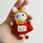 Llavero a Crochet Paso a Paso – Conejito Premium Hecho a Mano, Regalo Único