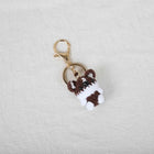 Llavero Personalizado Perro Salchicha Tejido a Mano - Regalo Original y Premium