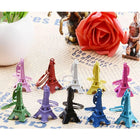 Llavero Torre Eiffel - Pack 50 Unidades, 10 Colores, Recuerdo de París, Regalo Original