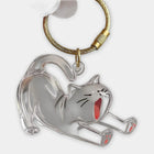 Bag Charm Llavero Cápsula Transparente para Bolso - Guarda el Pelo de tu Gato, Recuerdo Adorable