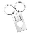 Llaveros Personalizados con Nombre - Acero Inoxidable Premium | Regalo Único