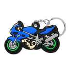 Llavero para llaves de moto - Diseño de motocicleta, llavero para la moto que no raya la tija, regal