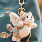 Mini Cámara Llavero de Peluche Suave - Colgante Decorativo Original y Divertido