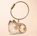 Llavero para Bolso con Cápsula de Mascota - Charm Adorable para Amantes de Perros y Gatos