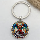 Llavero para Bolso San Miguel Arcángel Protector - Amuleto Religioso Premium