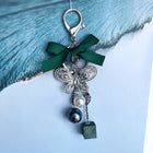 Llavero para Moteros Premium - Easya 2024 Mariposa Lazo Glitter Lujo Accesorio Moto