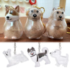 Llavero para Bolso con Cápsula de Mascota - Charm Adorable para Amantes de Perros y Gatos