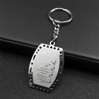 Private Key de tu Llavero Islámico de Acero Inoxidable Dorado - Colgante Corán para Mujer y Hombre