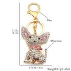 Llavero a crochet paso a paso: Chihuahua de Cristal con Brillo – Elegancia y Amor en un Accesorio Ún