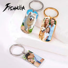 Llaveros Personalizados con Foto - Regalo Único para Familia y Pareja - Acero Inoxidable Premium