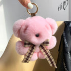 Llaveros Originales para Coche - Osito Peluche Suave y Elegante para Mujer