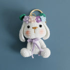 Llavero con Peluche Conejito Tejido a Mano - Premium Crochet Paso a Paso
