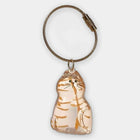 Bag Charm Llavero Cápsula Transparente para Bolso - Guarda el Pelo de tu Gato, Recuerdo Adorable