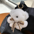 Llaveros Originales para Coche - Osito Peluche Suave y Elegante para Mujer
