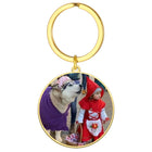 Llavero con Foto Personalizado - Regalo Único para Pareja, Familia o Mascota - Amaxer