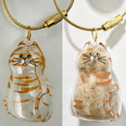 Llavero para Bolso con Cápsula de Mascota - Charm Adorable para Amantes de Perros y Gatos