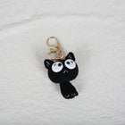 Llaveros Personalizados de Gatito a Crochet Hecho a Mano - Llavero Amigurumi Único para Bolso, Mochi