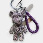 Bag Charm Exclusivo: Llavero Gloomy Bear con Pedrería DIY para Bolsos
