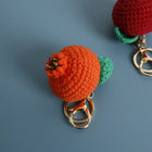 Llavero con Foto Personalizado - Diseño Fruta Creativa Limón Cereza Colgante para Bolso