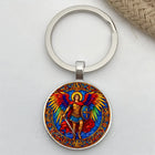 Llavero para Bolso San Miguel Arcángel Protector - Amuleto Religioso Premium