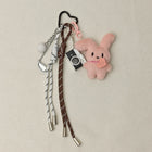 Llavero con Peluche de Capibara, Conejo y Oso - Suave y Adorable Accesorio para Bolso