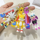 Llaveros Kawaii Originales para Coche Sonic Premium - Regalo Peluche Suave