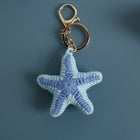 Llaveros Personalizados de Animales Marinos - Llavero Crochet Hecho a Mano - Pez Tropical y Tiburón