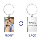 Llaveros Personalizados con Foto - Regalo Único para Familia y Pareja - Acero Inoxidable Premium