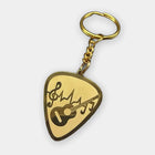 Bag Charm Llavero Guitarra Negro Acero Inoxidable Gótico Y2K - Charm para Bolso Mujer Hombre