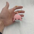 Llavero con Peluche Ballena Tejido a Mano - Accesorio Premium para Bolso y Mochila