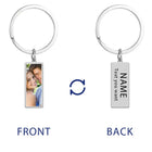 Llaveros Personalizados con Foto - Regalo Único para Familia y Pareja - Acero Inoxidable Premium