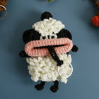 Llavero con foto personalizado - Muñeco de ganchillo divertido para llaves