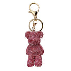Llaveros Originales para Coche - Osito Teddy con Diamantes de Peluche Coreano Kawaii