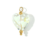 Contraseña del Llavero Inicio de Sesion - Corazón de Cristal Artesanal Premium para Ella