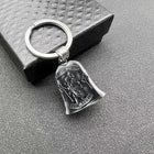 Llavero Moto Vintage San Cristóbal - Amuleto Protector para Motociclistas Punk