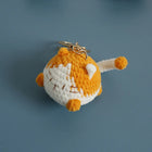 Llaveros Personalizados de Gatito a Crochet Hecho a Mano - Llavero Amigurumi Único para Bolso, Mochi