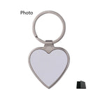 Llavero con Foto Personalizado - Corazón Personalizable con Texto y Foto, Regalo Único para Él o Ell
