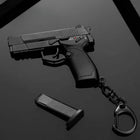 Llavero para moteros Mini Pistola Toy Desmontable Modelo 92 1:3 Colgante Llavero Exclusivo Regalo