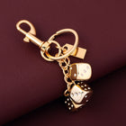 Llaveros Originales para Coche - Dado de la Suerte Premium Metal Charm