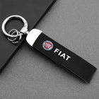 Llavero para Llaves de Coche a Crochet – Elegancia Hecha a Mano para Fiat Ducato, Punto, Panda, 500,