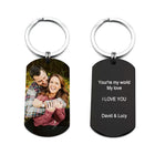 Llavero con Foto Personalizado - Regalo Único para Pareja, Familia o Mascota - Amaxer